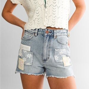 NWT Billabong x Wrangler Showdown Patchwork Shorts